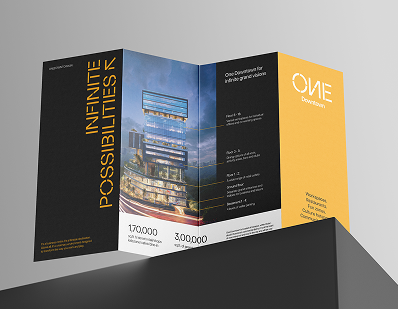 One Downtown brochure artwork